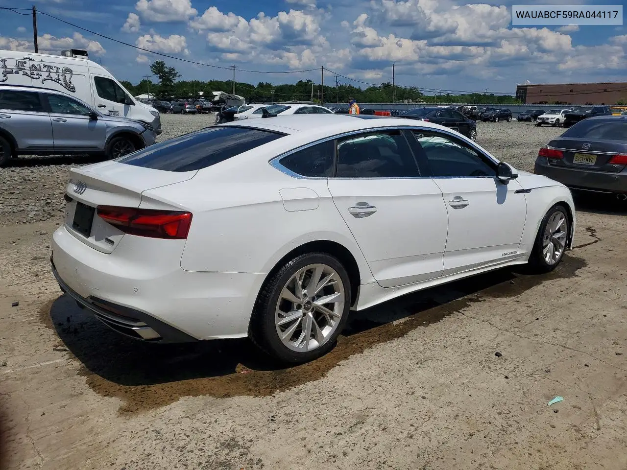 2024 Audi A5 Premium 40 VIN: WAUABCF59RA044117 Lot: 58599316