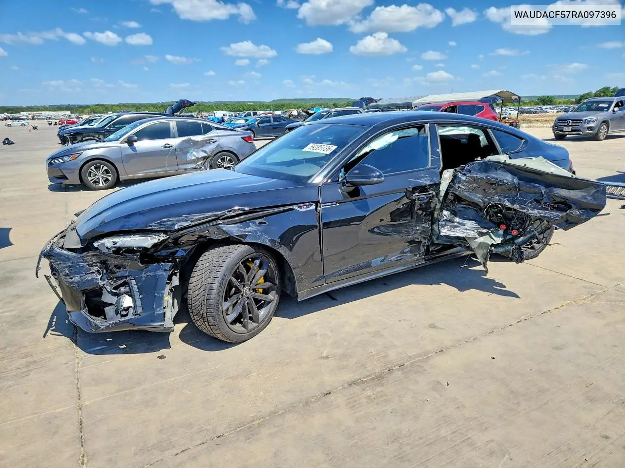 2024 Audi A5 Premium 45 VIN: WAUDACF57RA097396 Lot: 59285736