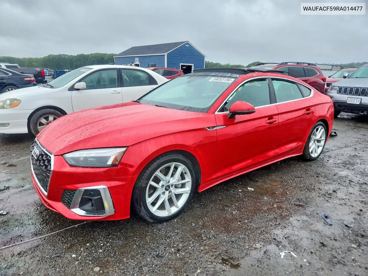 2024 Audi A5 Premium Plus S-Line VIN: WAUFACF59RA014477 Lot: 59853196