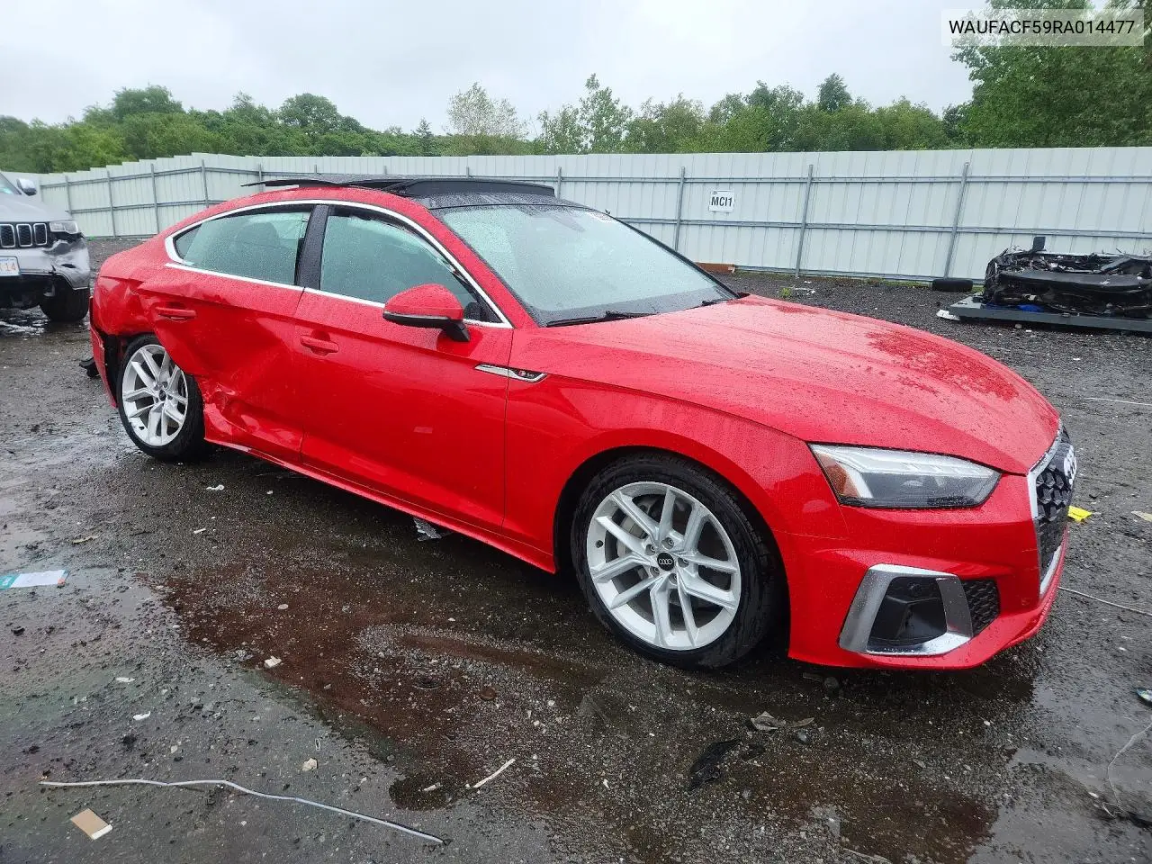 2024 Audi A5 Premium Plus S-Line VIN: WAUFACF59RA014477 Lot: 59853196