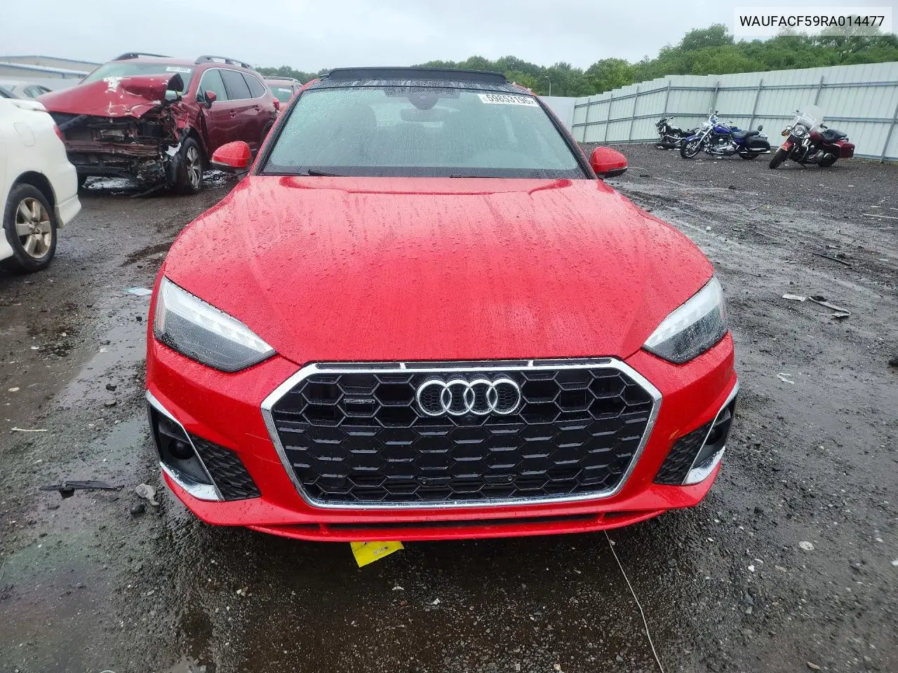 2024 Audi A5 Premium Plus S-Line VIN: WAUFACF59RA014477 Lot: 59853196