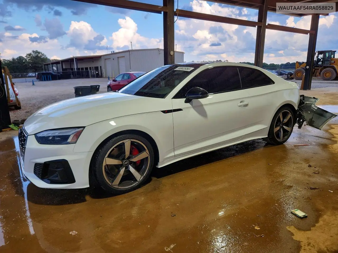 2024 Audi A5 Premium Plus 45 VIN: WAUTAAF54RA058829 Lot: 59963956
