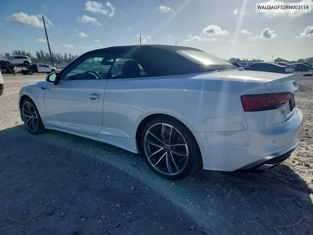 2024 Audi A5 Premium 45 VIN: WAU3AGF52RN003114 Lot: 60740696