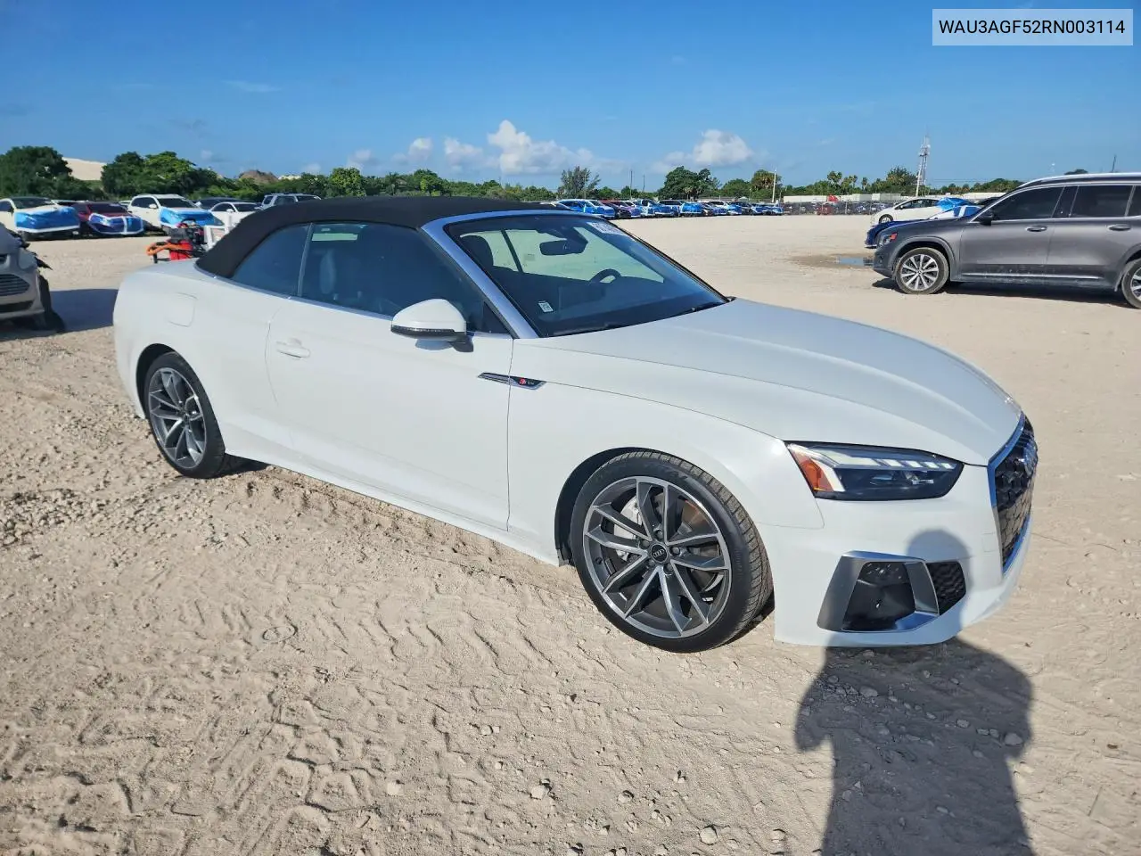 2024 Audi A5 Premium 45 VIN: WAU3AGF52RN003114 Lot: 60740696