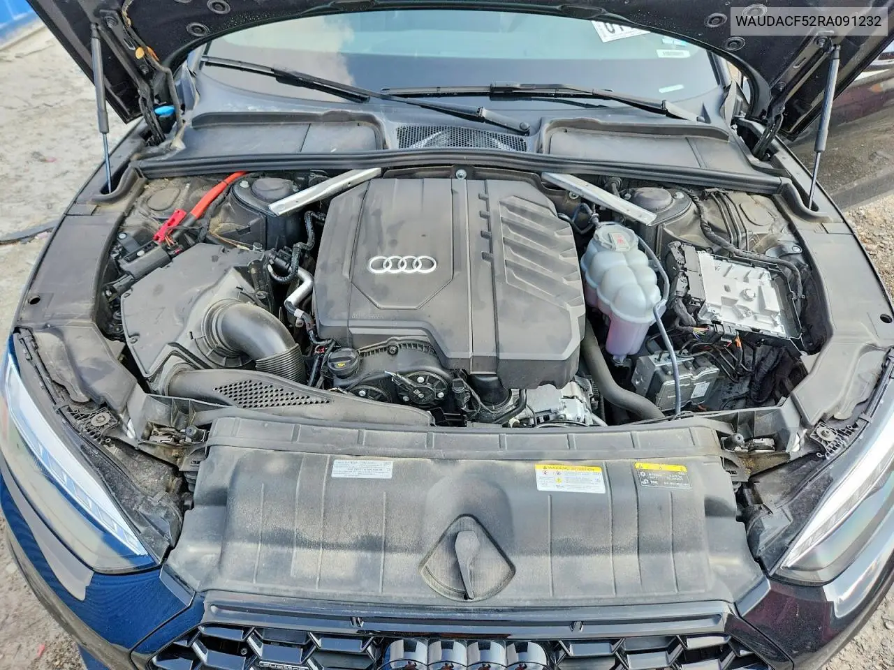 2024 Audi A5 Premium 45 VIN: WAUDACF52RA091232 Lot: 61403036