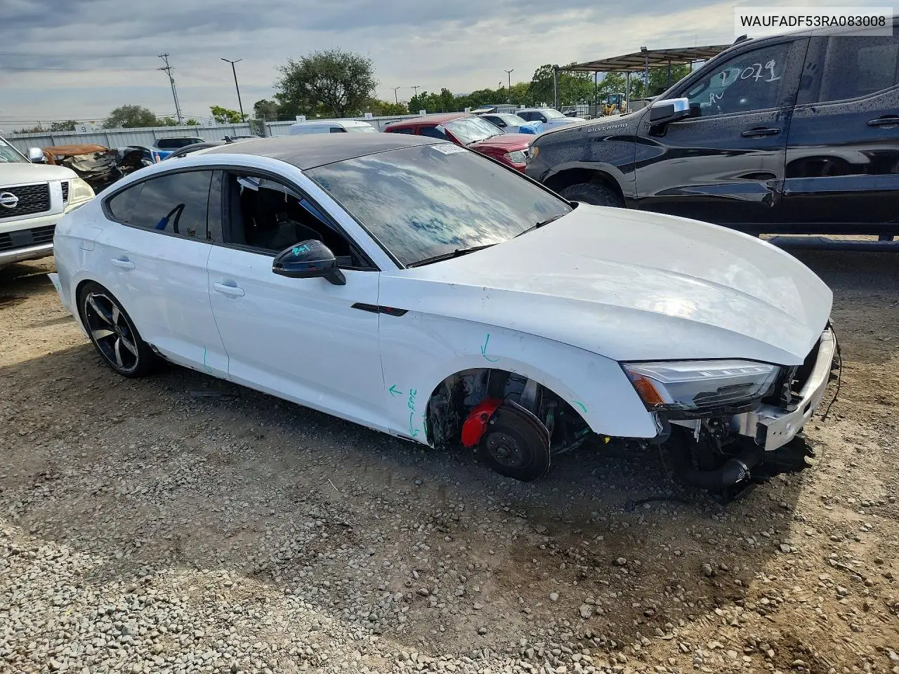 2024 Audi A5 Premium Plus 45 VIN: WAUFADF53RA083008 Lot: 61772186