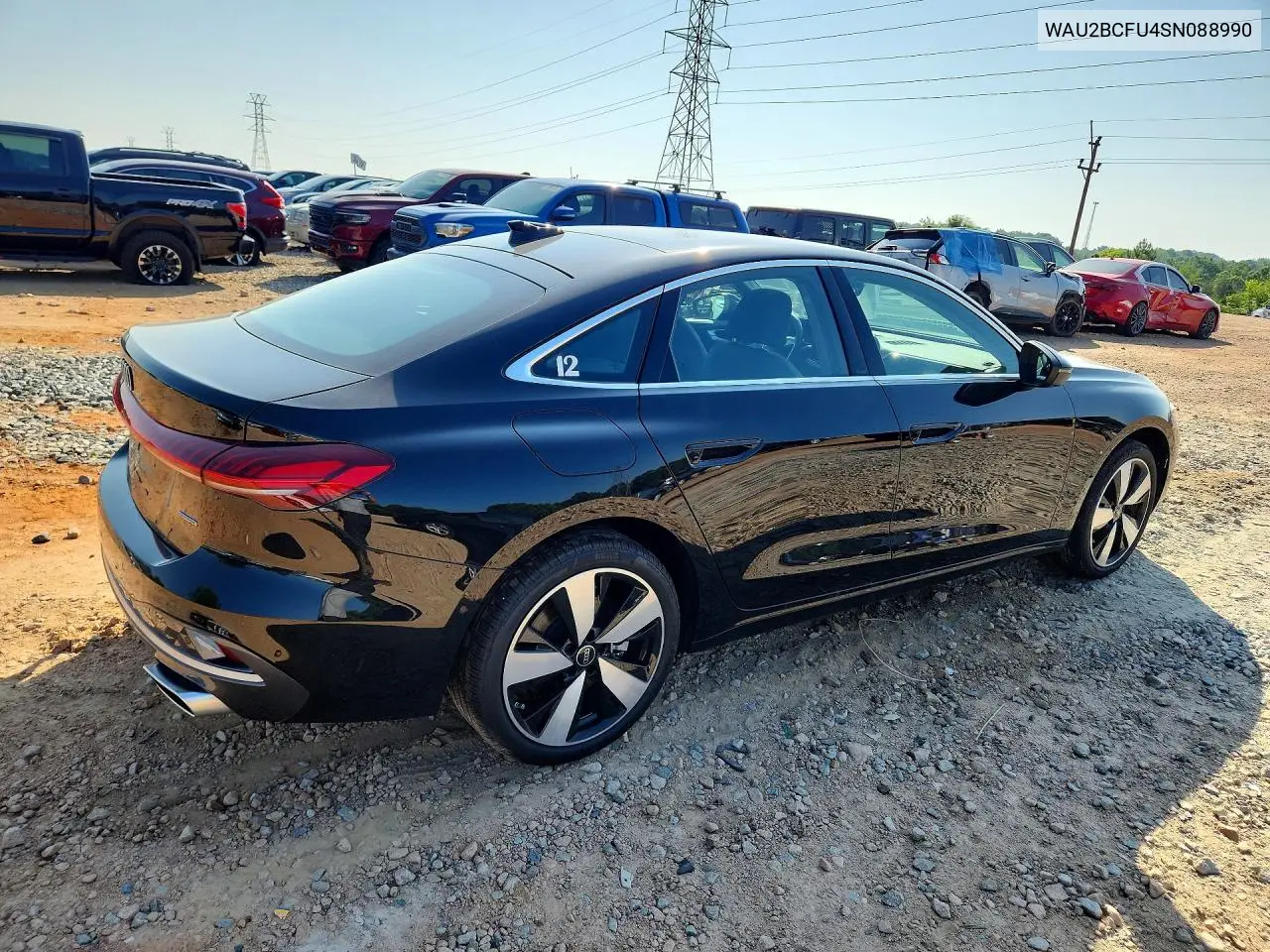 2025 Audi A5 Premium Plus VIN: WAU2BCFU4SN088990 Lot: 54583346