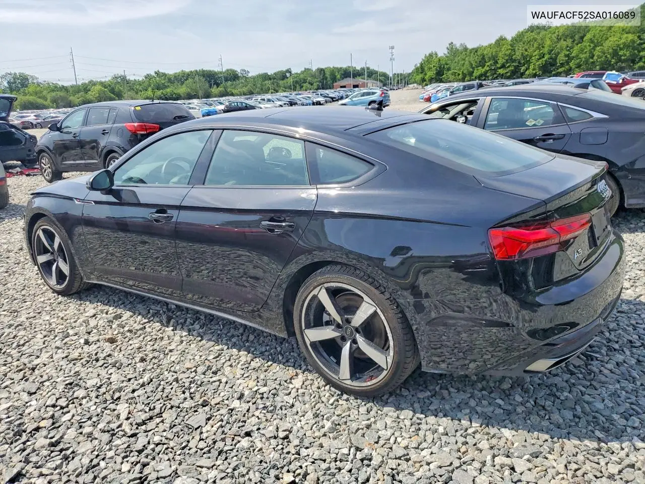 2025 Audi A5 Premium Plus 45 VIN: WAUFACF52SA016089 Lot: 56597356