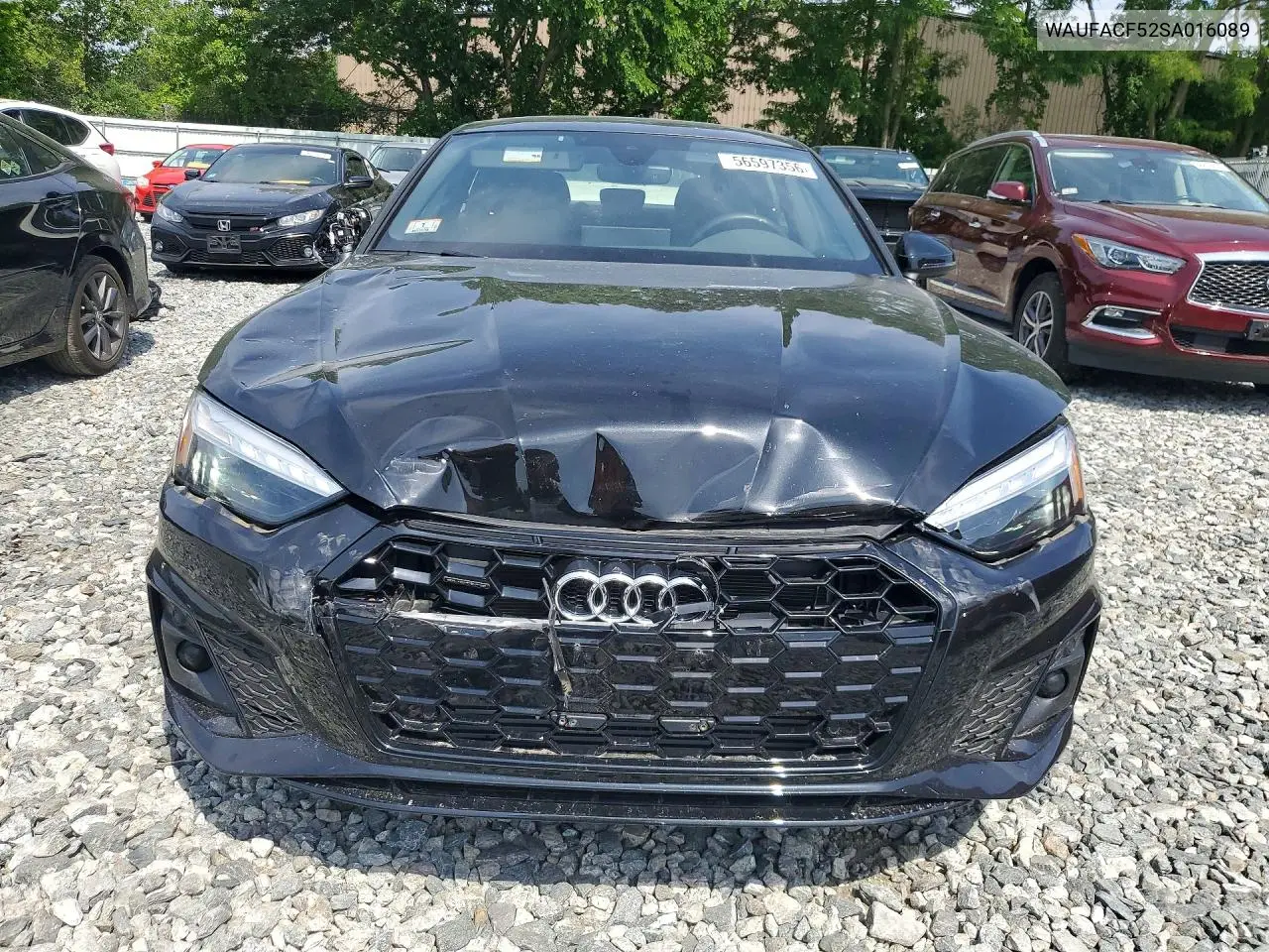 2025 Audi A5 Premium Plus 45 VIN: WAUFACF52SA016089 Lot: 56597356