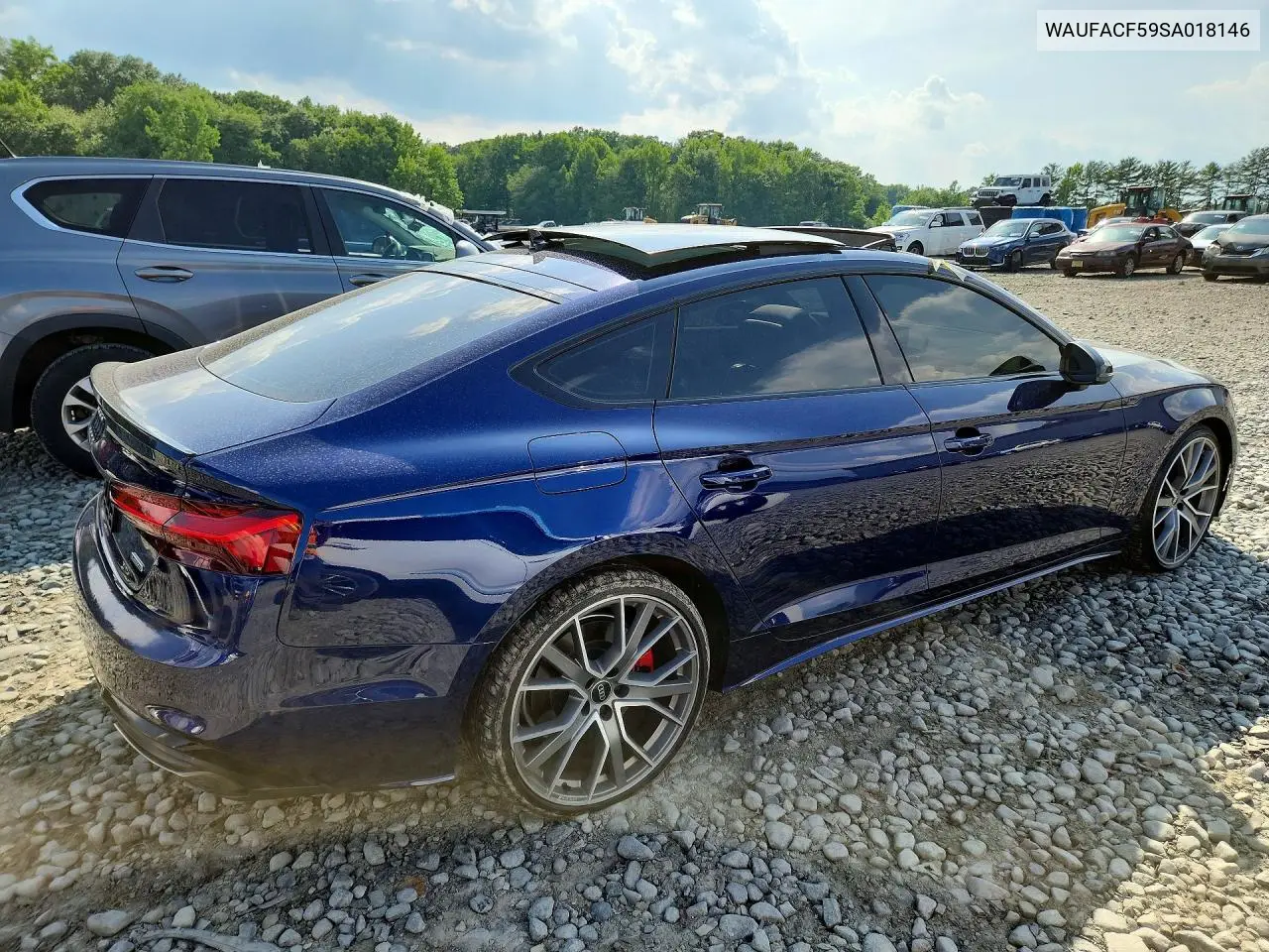 2025 Audi A5 Premium Plus 45 VIN: WAUFACF59SA018146 Lot: 56816586