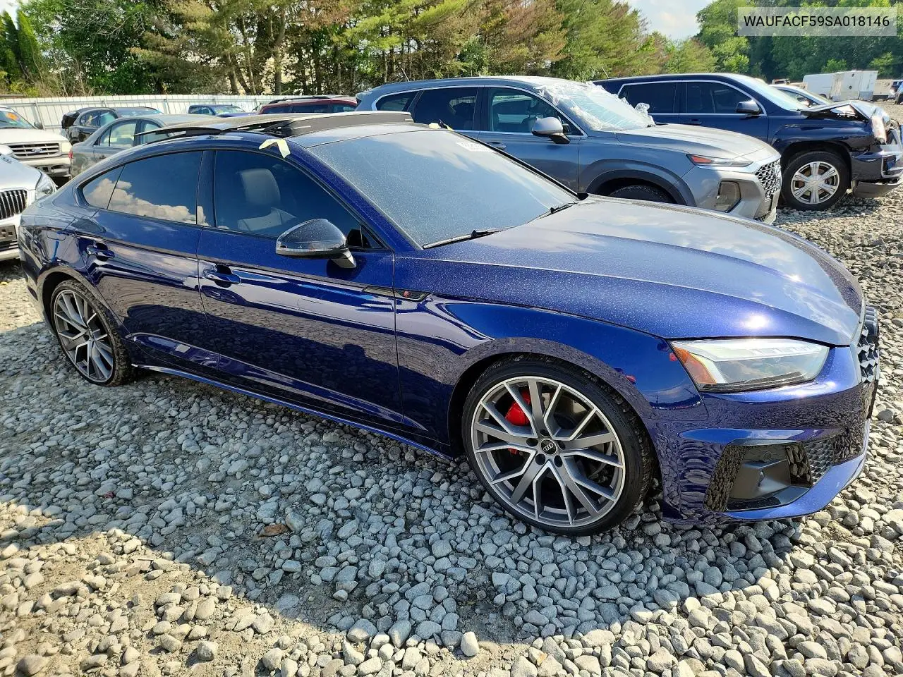 2025 Audi A5 Premium Plus 45 VIN: WAUFACF59SA018146 Lot: 56816586