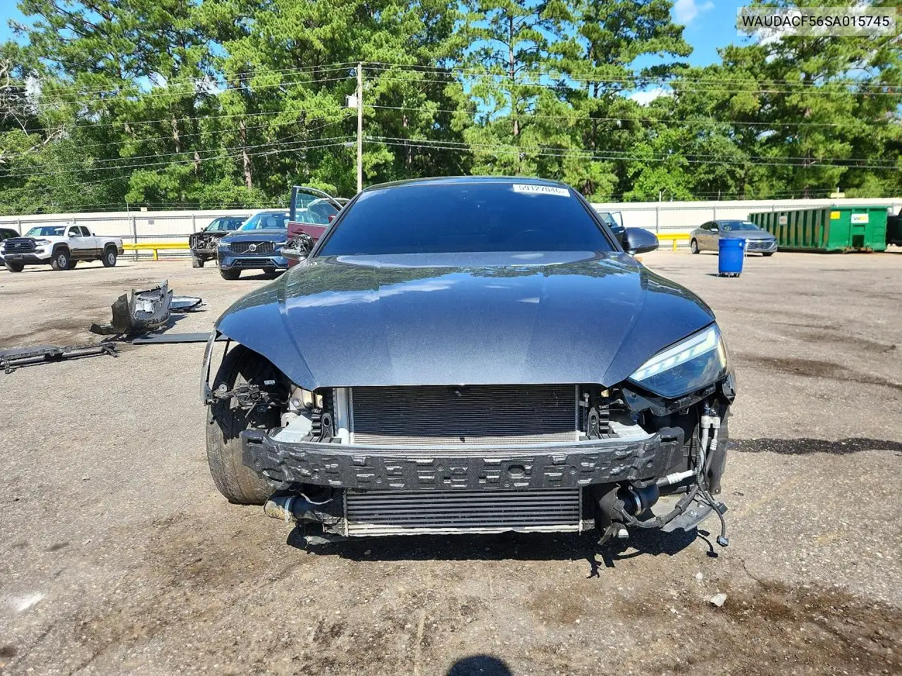 2025 Audi A5 Premium 45 VIN: WAUDACF56SA015745 Lot: 59127046