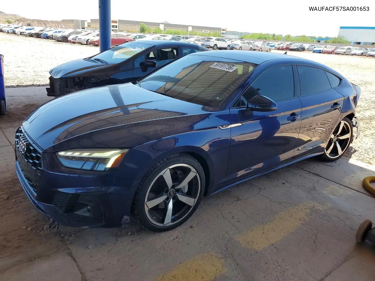 2025 Audi A5 Premium Plus 45 VIN: WAUFACF57SA001653 Lot: 59191736