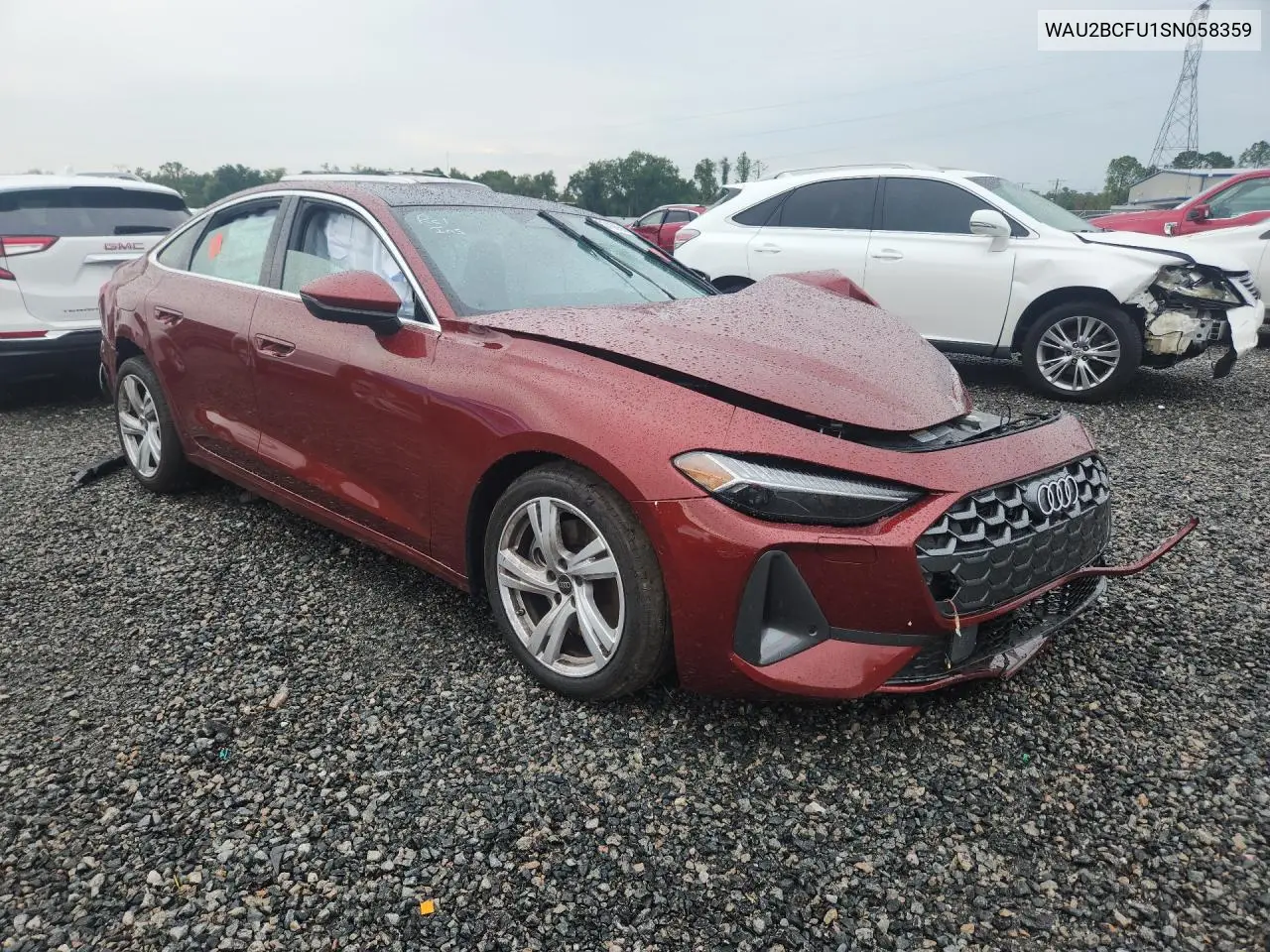 2025 Audi A5 Premium Plus VIN: WAU2BCFU1SN058359 Lot: 59245656