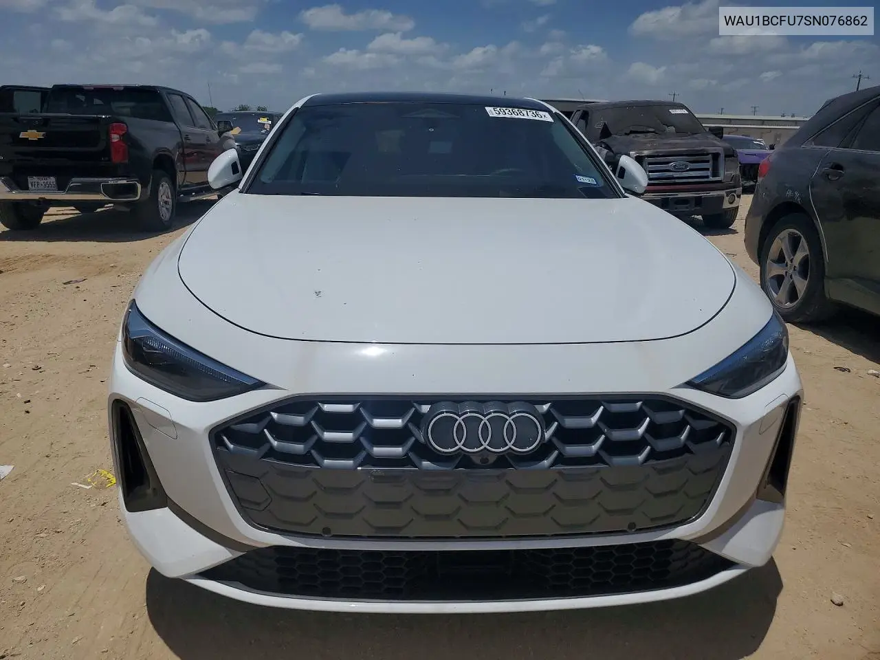 2025 Audi A5 Premium VIN: WAU1BCFU7SN076862 Lot: 59368736
