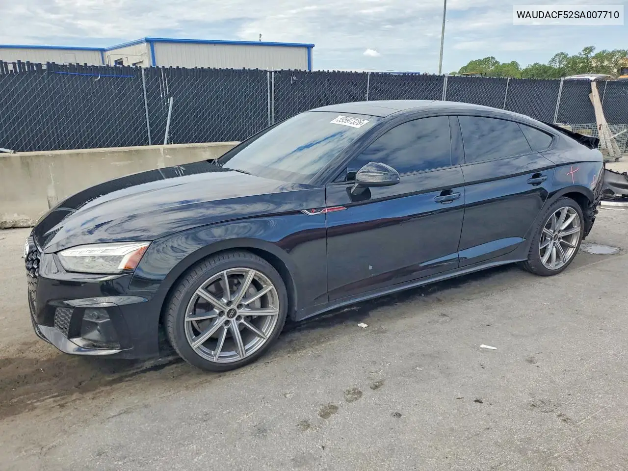 2025 Audi A5 Premium 45 VIN: WAUDACF52SA007710 Lot: 59597326
