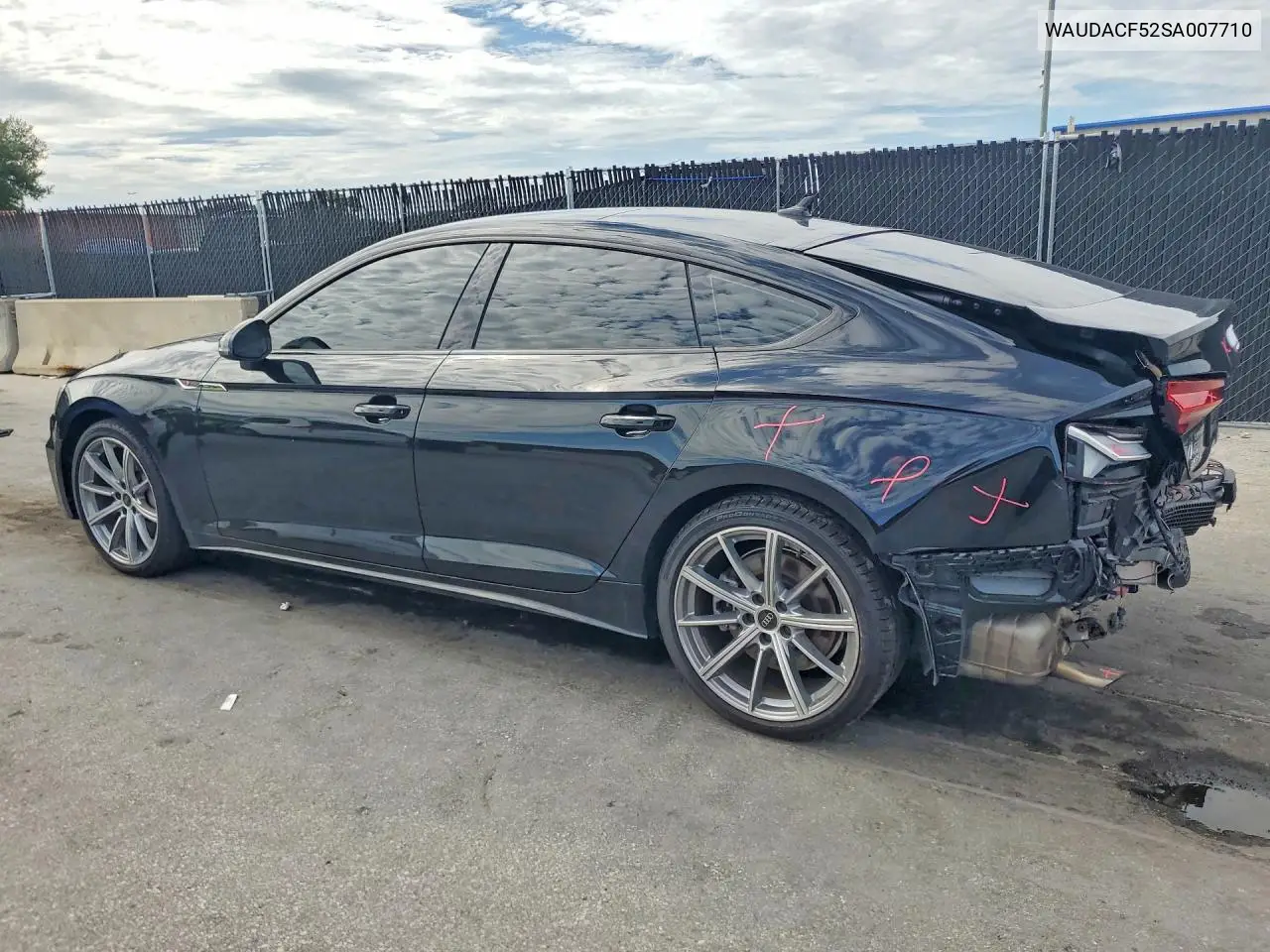 2025 Audi A5 Premium 45 VIN: WAUDACF52SA007710 Lot: 59597326