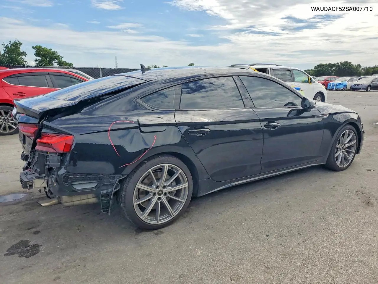 2025 Audi A5 Premium 45 VIN: WAUDACF52SA007710 Lot: 59597326