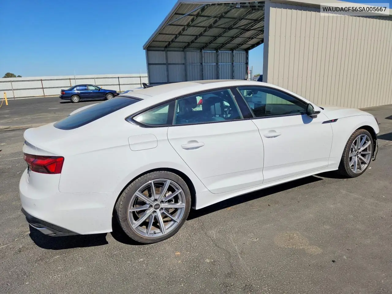 2025 Audi A5 Premium 45 VIN: WAUDACF56SA005667 Lot: 59616126
