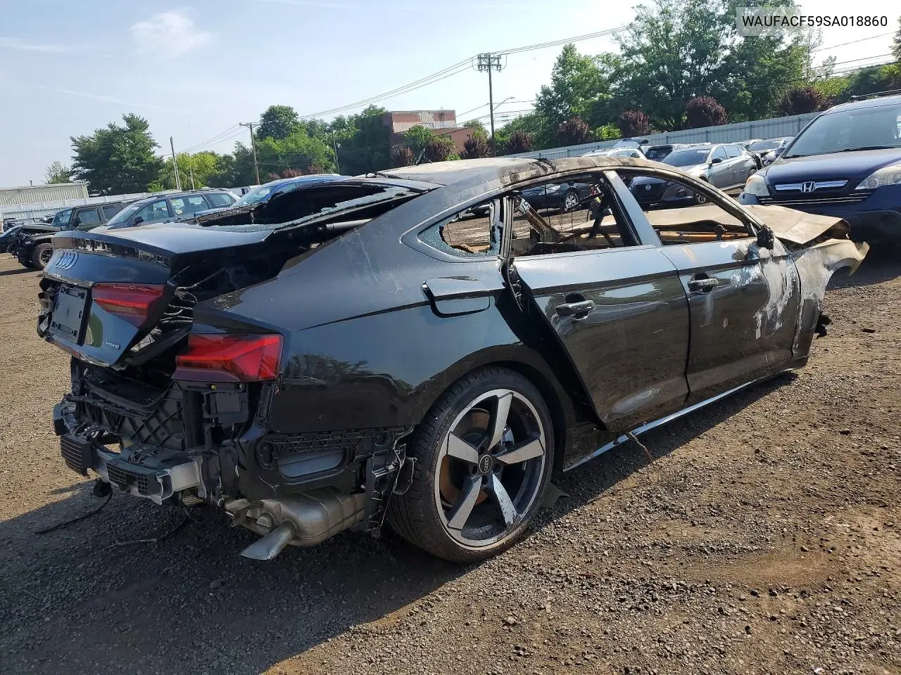 2025 Audi A5 Premium Plus 45 VIN: WAUFACF59SA018860 Lot: 60571096