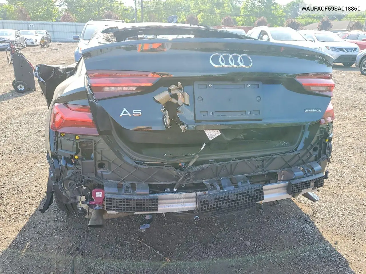 2025 Audi A5 Premium Plus 45 VIN: WAUFACF59SA018860 Lot: 60571096