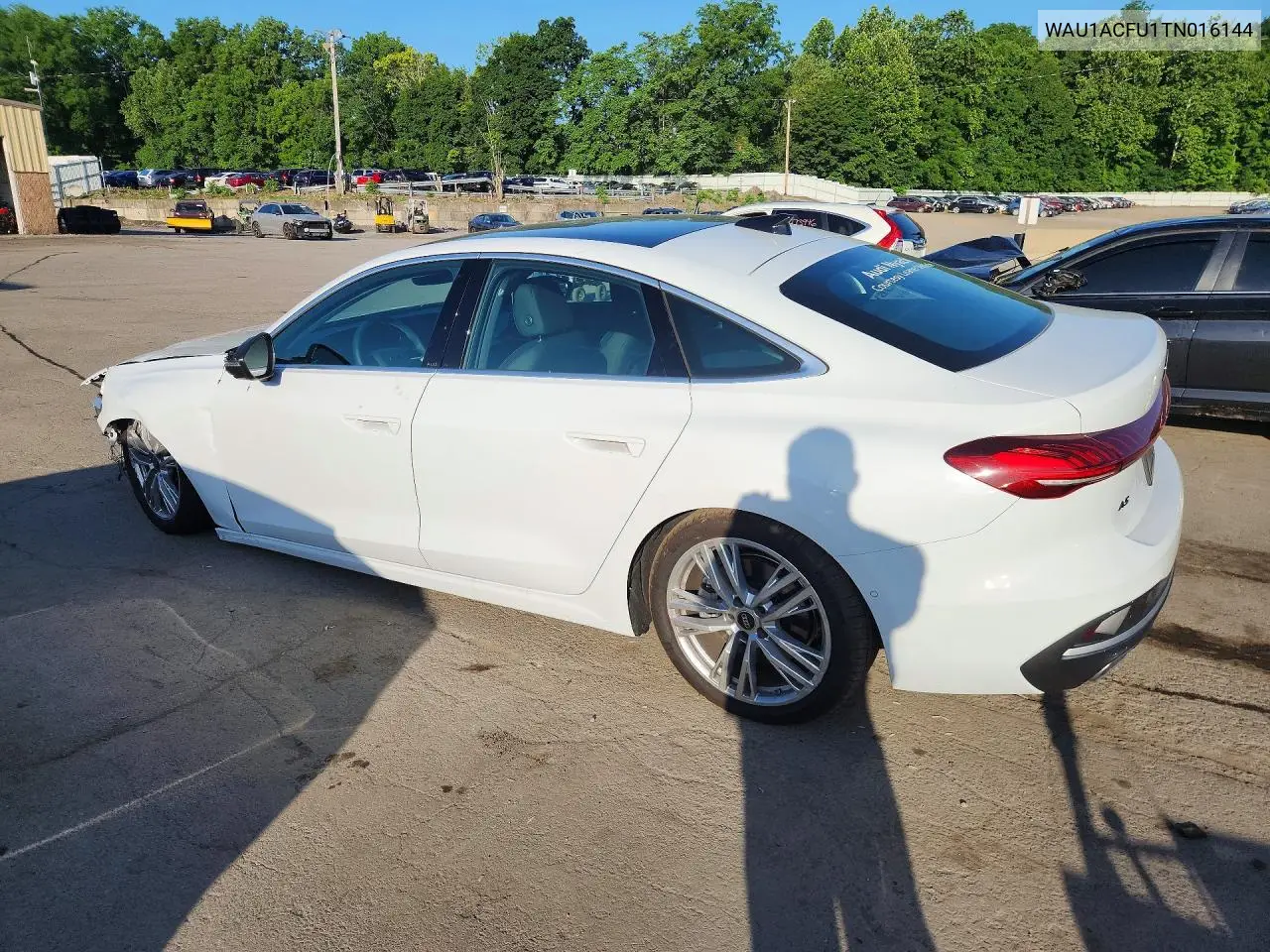 2026 Audi A5 Premium VIN: WAU1ACFU1TN016144 Lot: 59577826