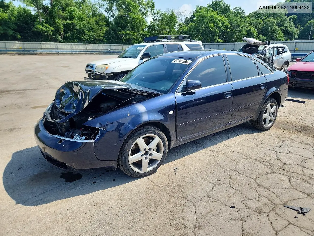 2001 Audi A6 2.7T Quattro VIN: WAUED64BX1N004423 Lot: 59146666
