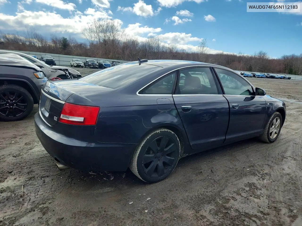 2005 Audi A6 3.2 Quattro VIN: WAUDG74F65N112183 Lot: 47153706