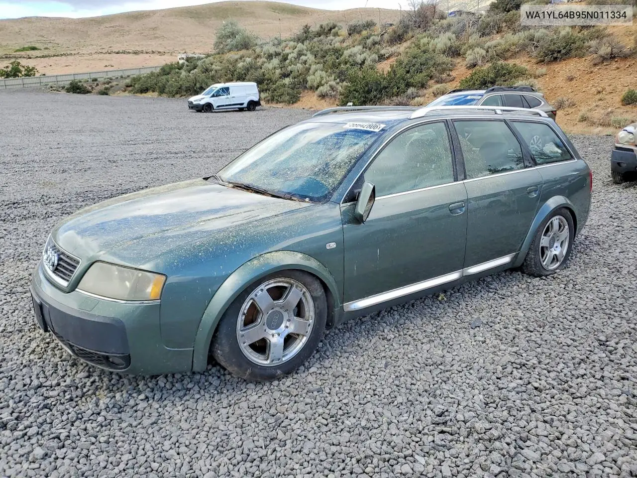 2006 Audi A6 Allroad VIN: WA1YL64B95N011334 Lot: 58642806