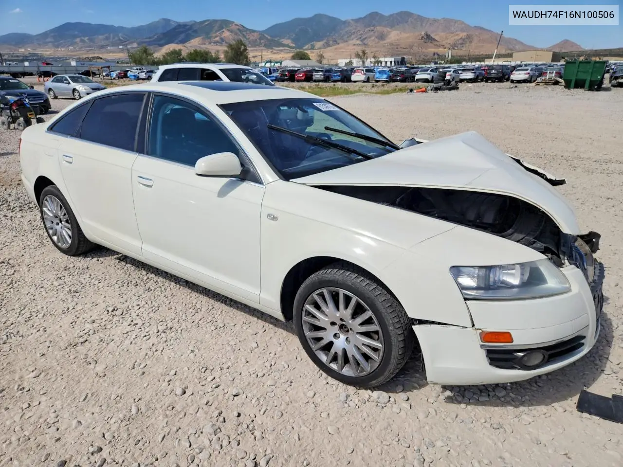 2006 Audi A6 3.2 Quattro VIN: WAUDH74F16N100506 Lot: 61539726
