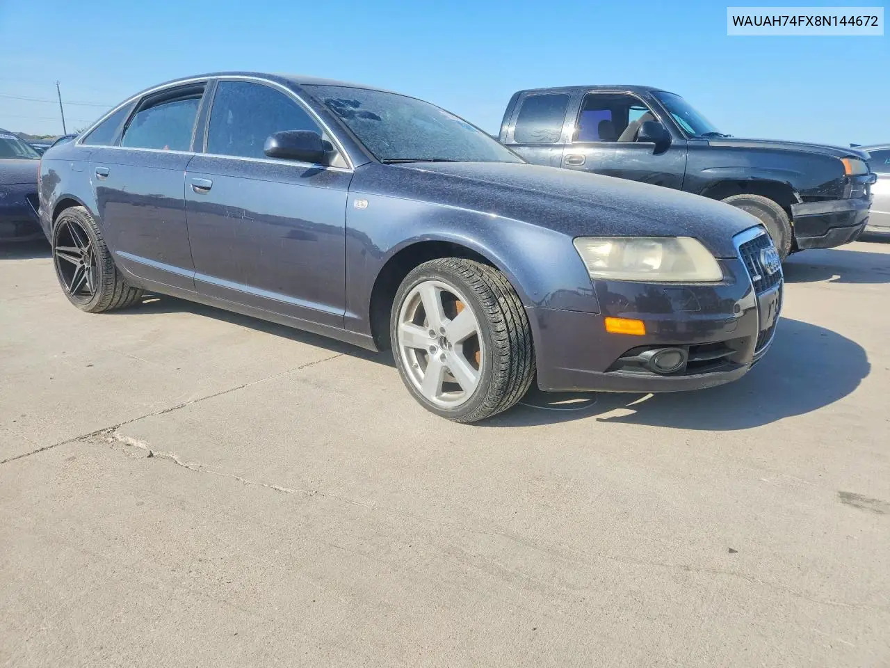 2008 Audi A6 3.2 VIN: WAUAH74FX8N144672 Lot: 59900626