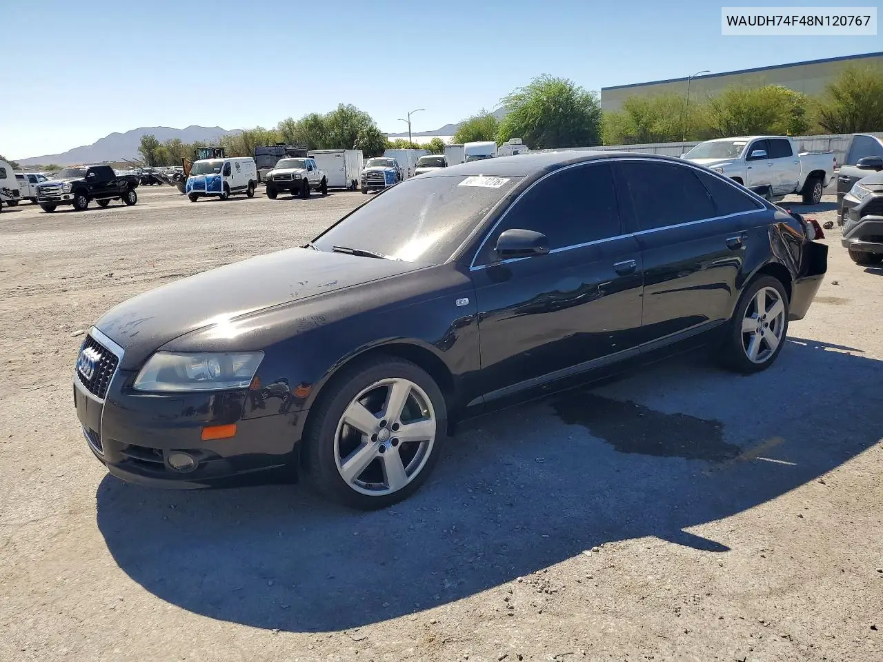2008 Audi A6 3.2 Quattro VIN: WAUDH74F48N120767 Lot: 60133276