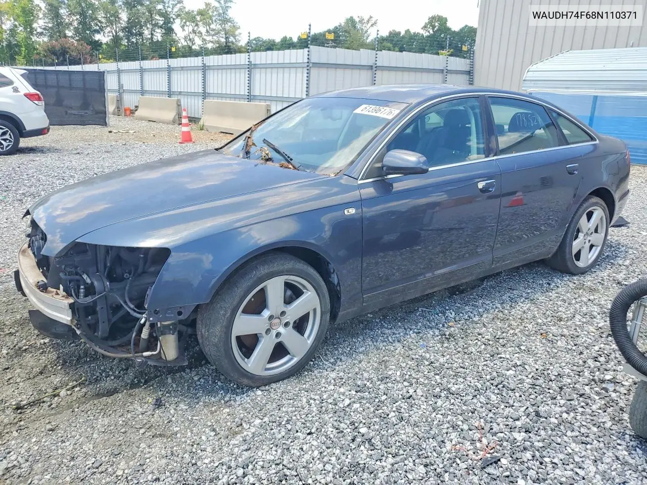2008 Audi A6 3.2 Quattro VIN: WAUDH74F68N110371 Lot: 61396176