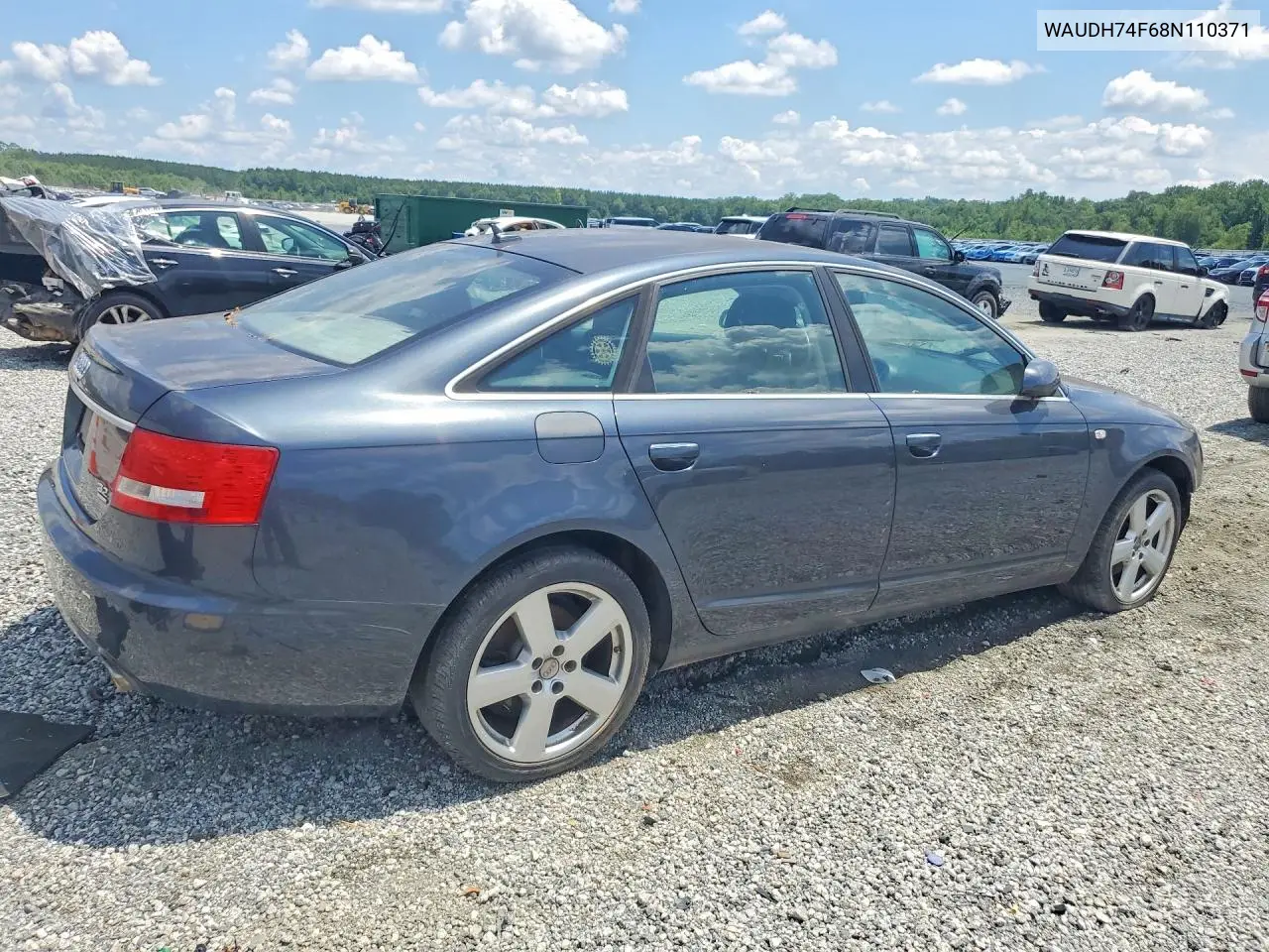 2008 Audi A6 3.2 Quattro VIN: WAUDH74F68N110371 Lot: 61396176