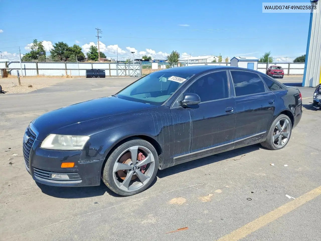 2009 Audi A6 Premium VIN: WAUDG74F49N025873 Lot: 57253966