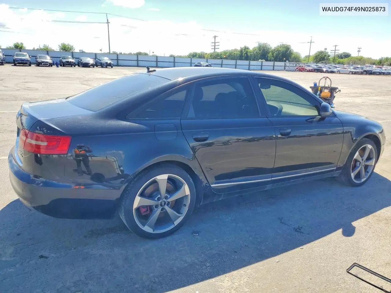 2009 Audi A6 Premium VIN: WAUDG74F49N025873 Lot: 57253966
