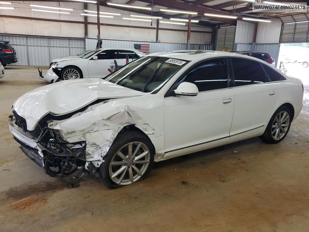 2009 Audi A6 Quattro VIN: WAUWG74F49N024473 Lot: 58955976