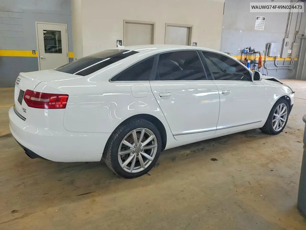 2009 Audi A6 Quattro VIN: WAUWG74F49N024473 Lot: 58955976