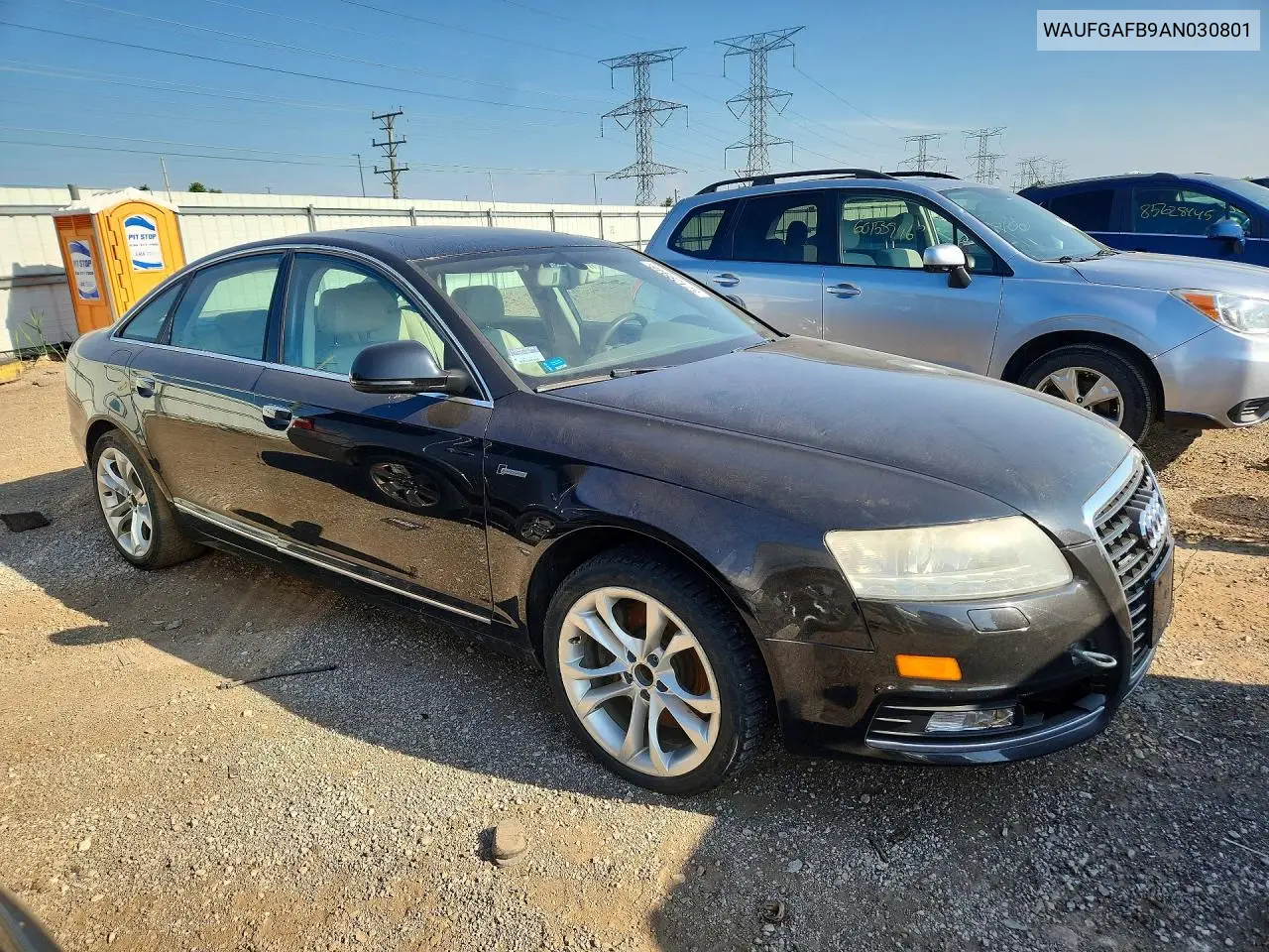 2010 Audi A6 Premium Plus VIN: WAUFGAFB9AN030801 Lot: 57129946