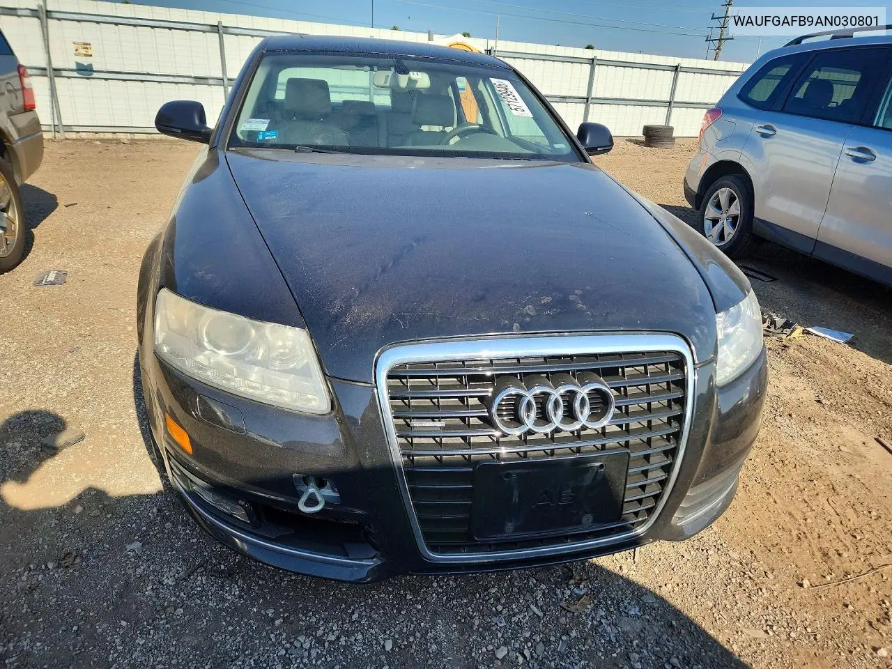 2010 Audi A6 Premium Plus VIN: WAUFGAFB9AN030801 Lot: 57129946