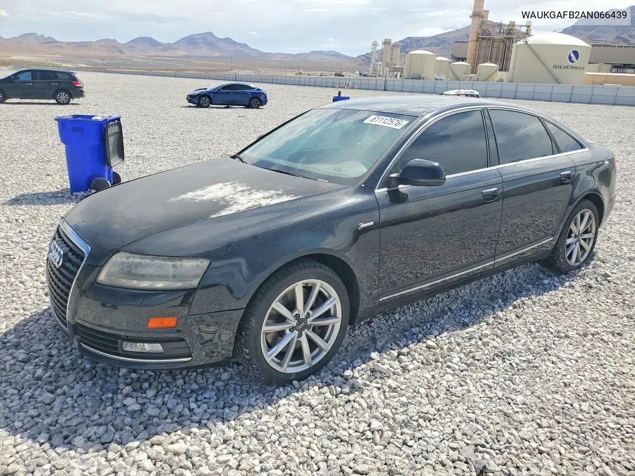 2010 Audi A6 VIN: WAUKGAFB2AN066439 Lot: 61112576
