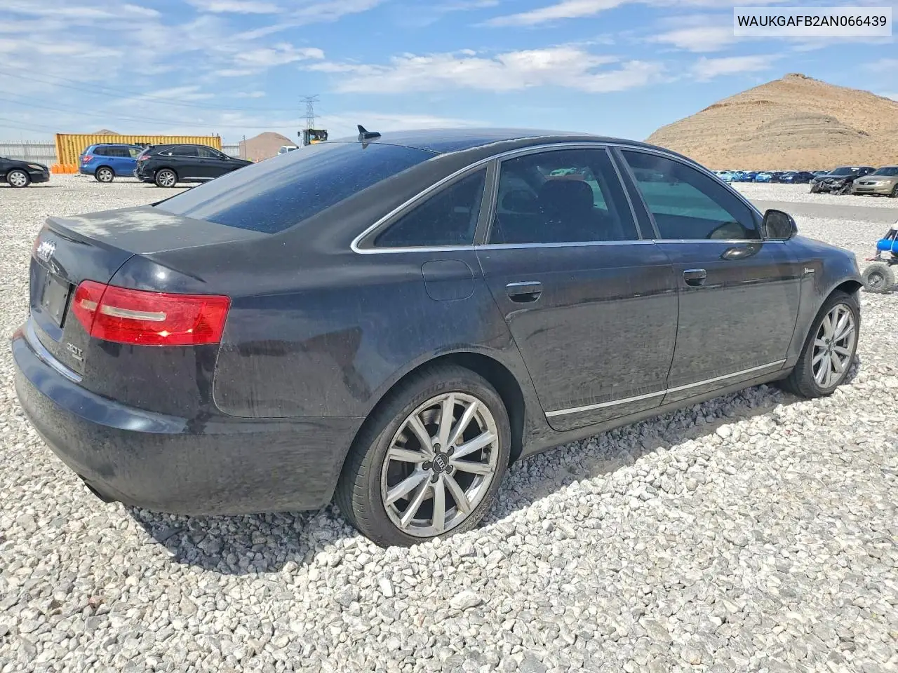 2010 Audi A6 VIN: WAUKGAFB2AN066439 Lot: 61112576