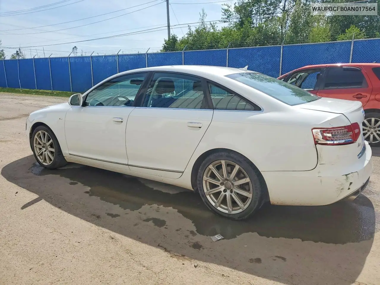 2010 Audi A6 Quattro VIN: WAUPGCFB0AN017564 Lot: 61788146