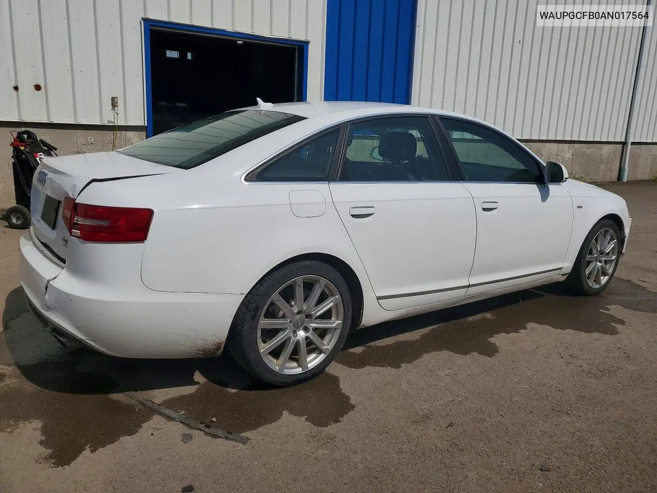 2010 Audi A6 Quattro VIN: WAUPGCFB0AN017564 Lot: 61788146