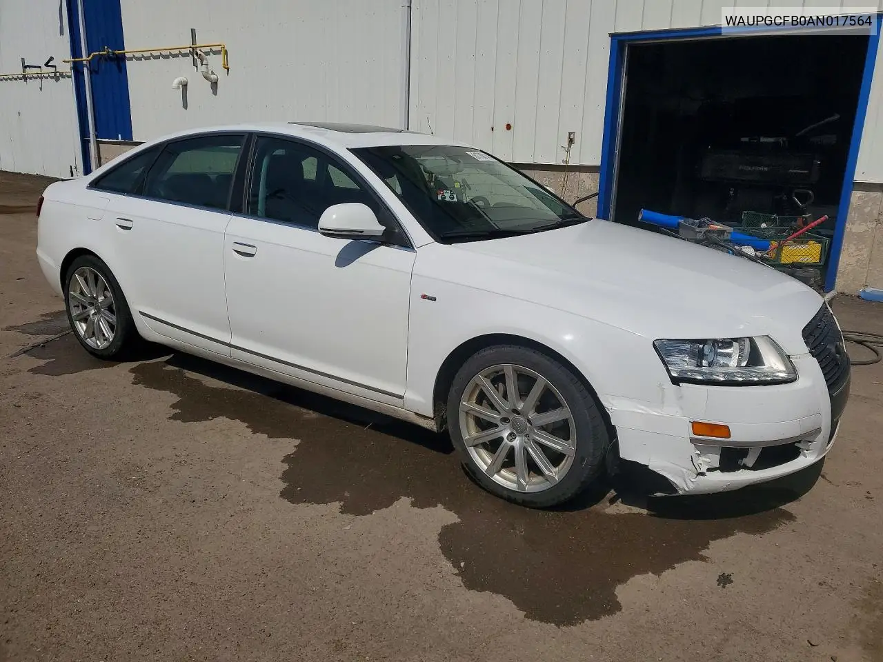 2010 Audi A6 Quattro VIN: WAUPGCFB0AN017564 Lot: 61788146
