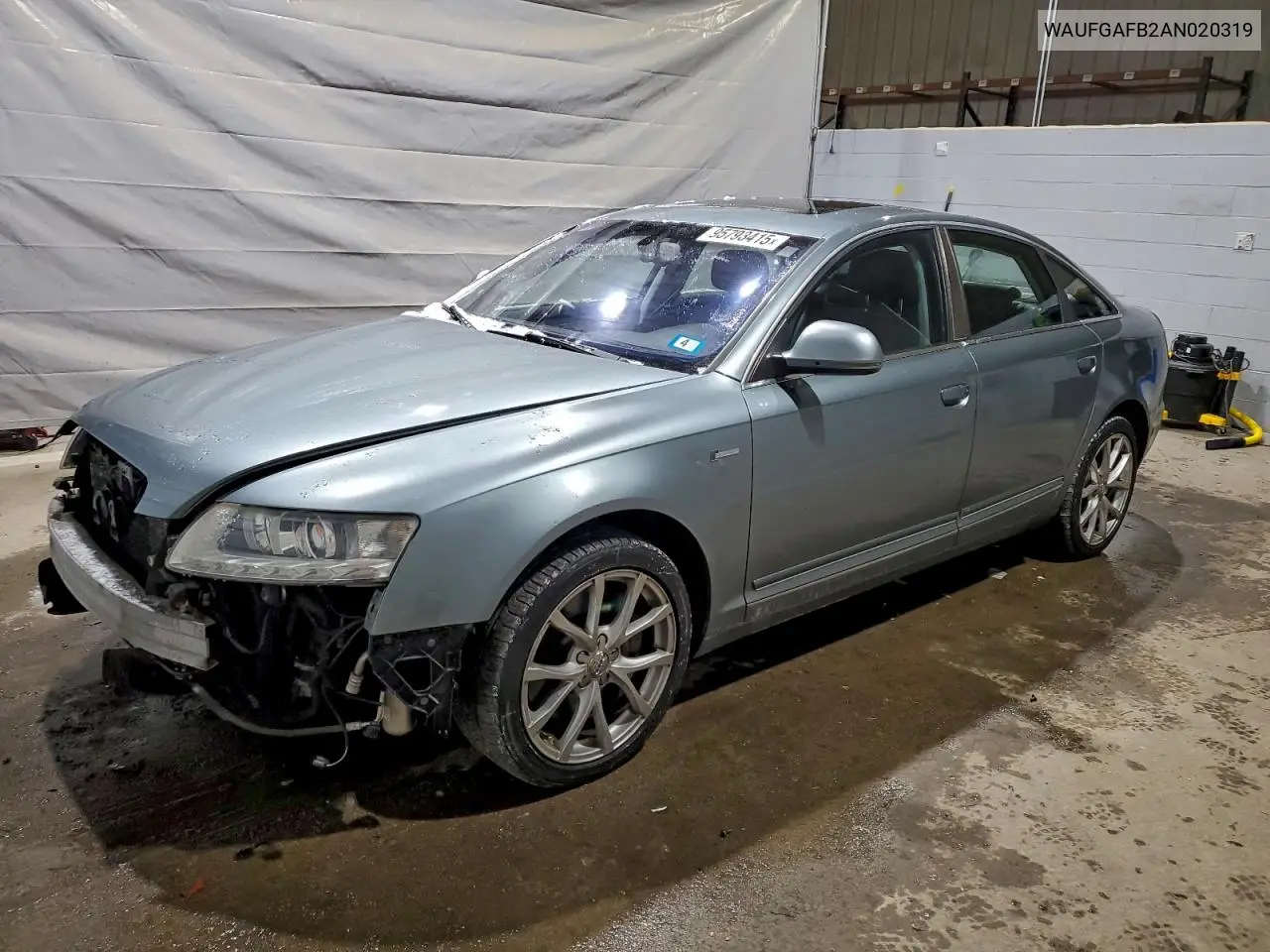 WAUFGAFB2AN020319 2010 Audi A6 Premium Plus