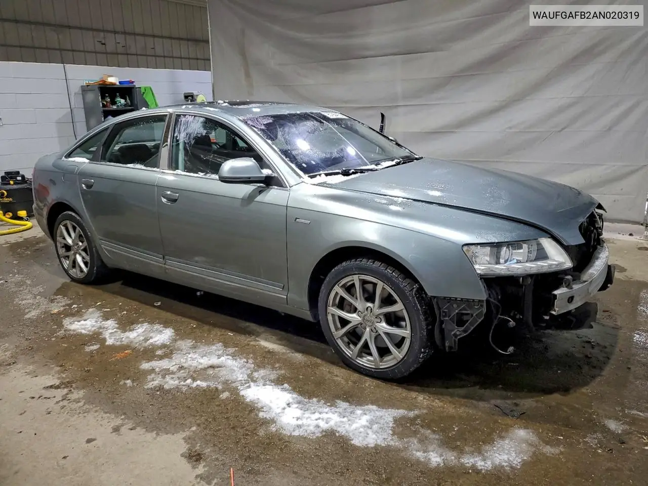 WAUFGAFB2AN020319 2010 Audi A6 Premium Plus
