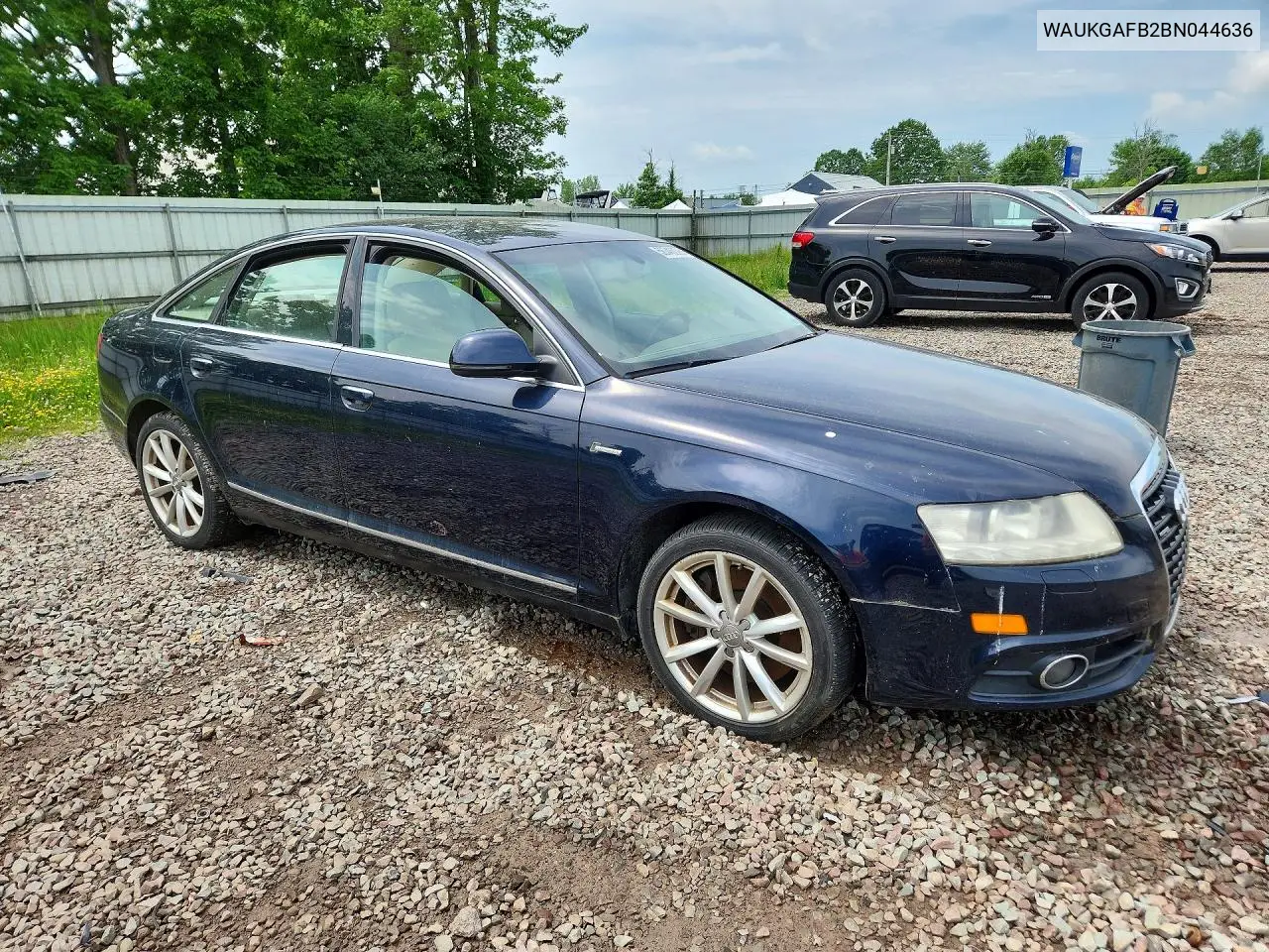 2011 Audi A6 Prestige VIN: WAUKGAFB2BN044636 Lot: 56745096