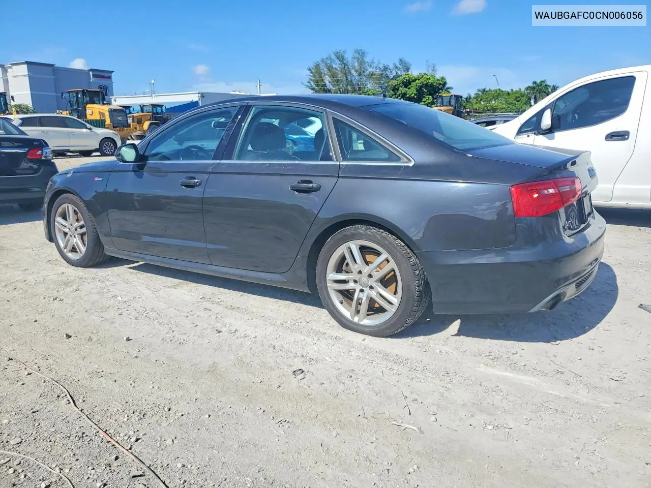 WAUBGAFC0CN006056 2012 Audi A6