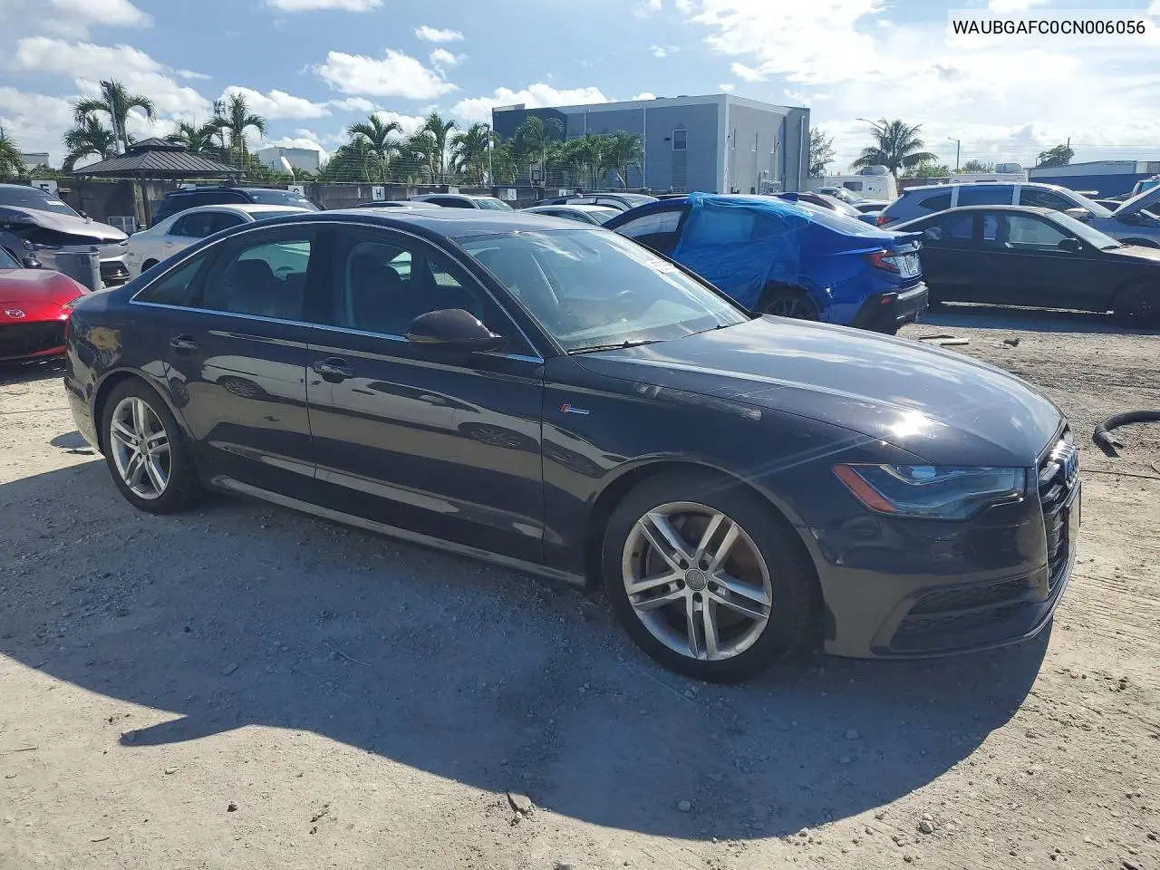 WAUBGAFC0CN006056 2012 Audi A6